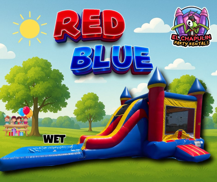 RED & BLUE CASTLE (wet)