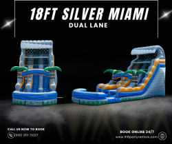 18ft silver Miami (dual lane)